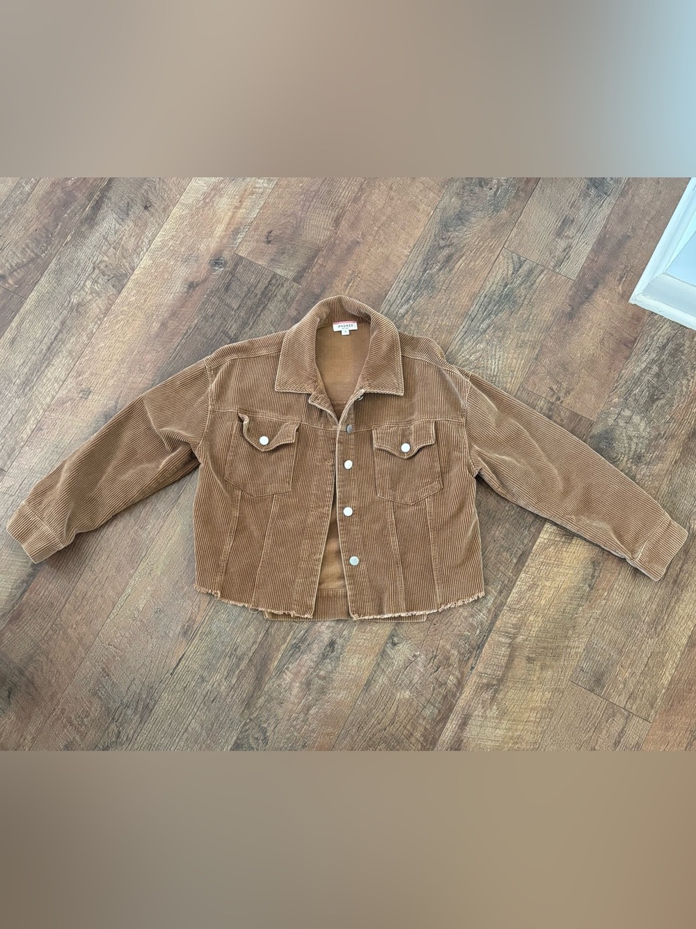 Andrée Corduroy Jacket with Snap Buttons